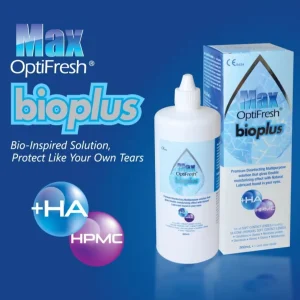 Maxvue Optifresh Bioplus +HA HPMC 360 ml Multi-Purpose Solution With Lens Case