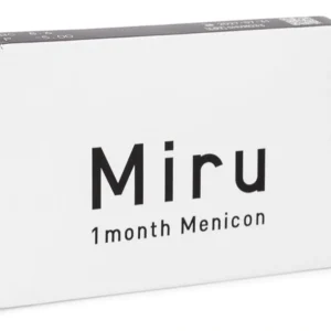 Miru 1month Menicon Silicone Hydrogel Contact Lens 6 Lenses Pack