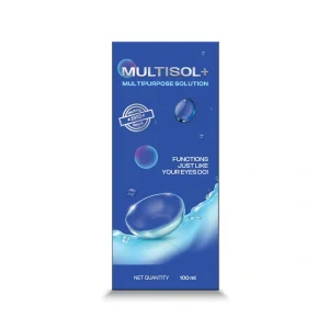 Multisol Multipurpose Solution For All Soft Contact Lenses